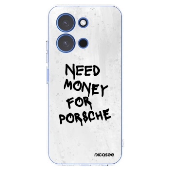 Picasee silikónový prehľadný obal pre Xiaomi Redmi 15C 4G - White Dollar