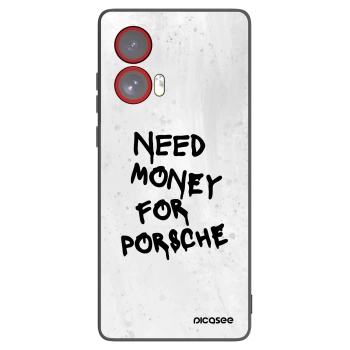 Picasee silikónový čierny obal pre Motorola Edge 50 Fusion - White Dollar