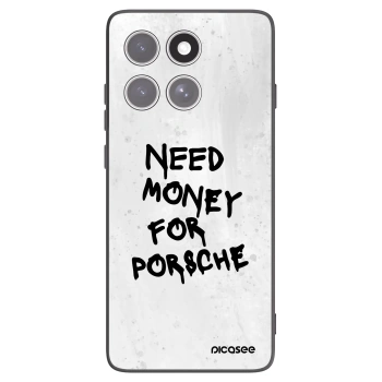 Picasee silikónový čierny obal pre Motorola Edge 60 Fusion - White Dollar