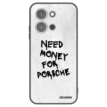 Picasee silikónový čierny obal pre Xiaomi Redmi 15C 5G - White Dollar