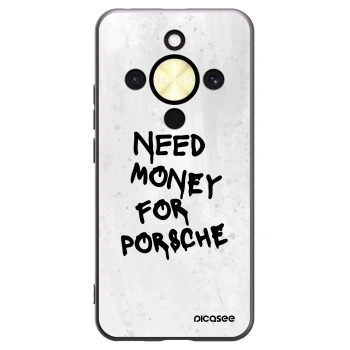 Picasee silikónový čierny obal pre Honor Magic8 Lite 5G - White Dollar