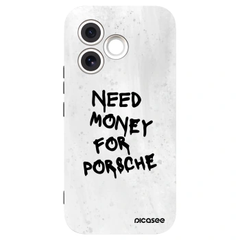 Picasee silikónový čierny obal pre Honor 600 Lite - White Dollar