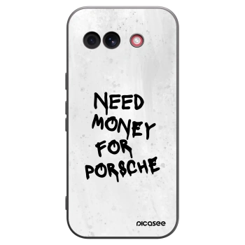 Picasee silikónový čierny obal pre Google Pixel 10a - White Dollar