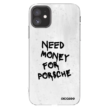 Picasee silikónový prehľadný obal pre Apple iPhone 11 - White Dollar