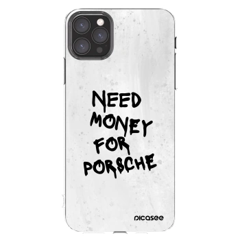Picasee silikónový prehľadný obal pre Apple iPhone 11 Pro Max - White Dollar
