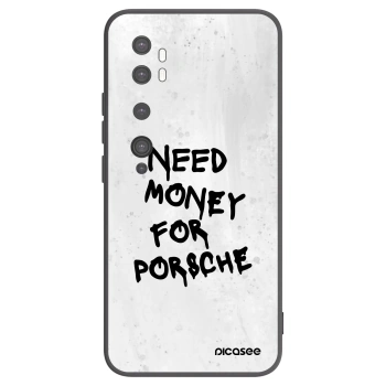 Picasee silikónový čierny obal pre Xiaomi Mi Note 10 (Pro) - White Dollar