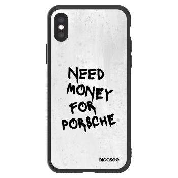 Picasee ULTIMATE CASE pro Apple iPhone X/XS - White Dollar