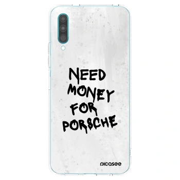Picasee silikónový prehľadný obal pre Samsung Galaxy A30s A307F - White Dollar