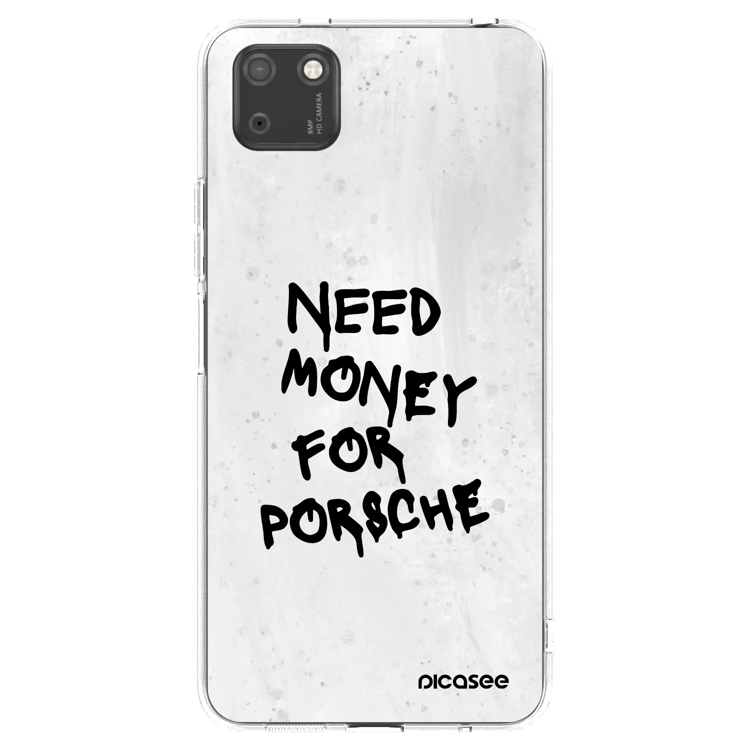Picasee silikónový prehľadný obal pre Huawei Y5P - White Dollar
