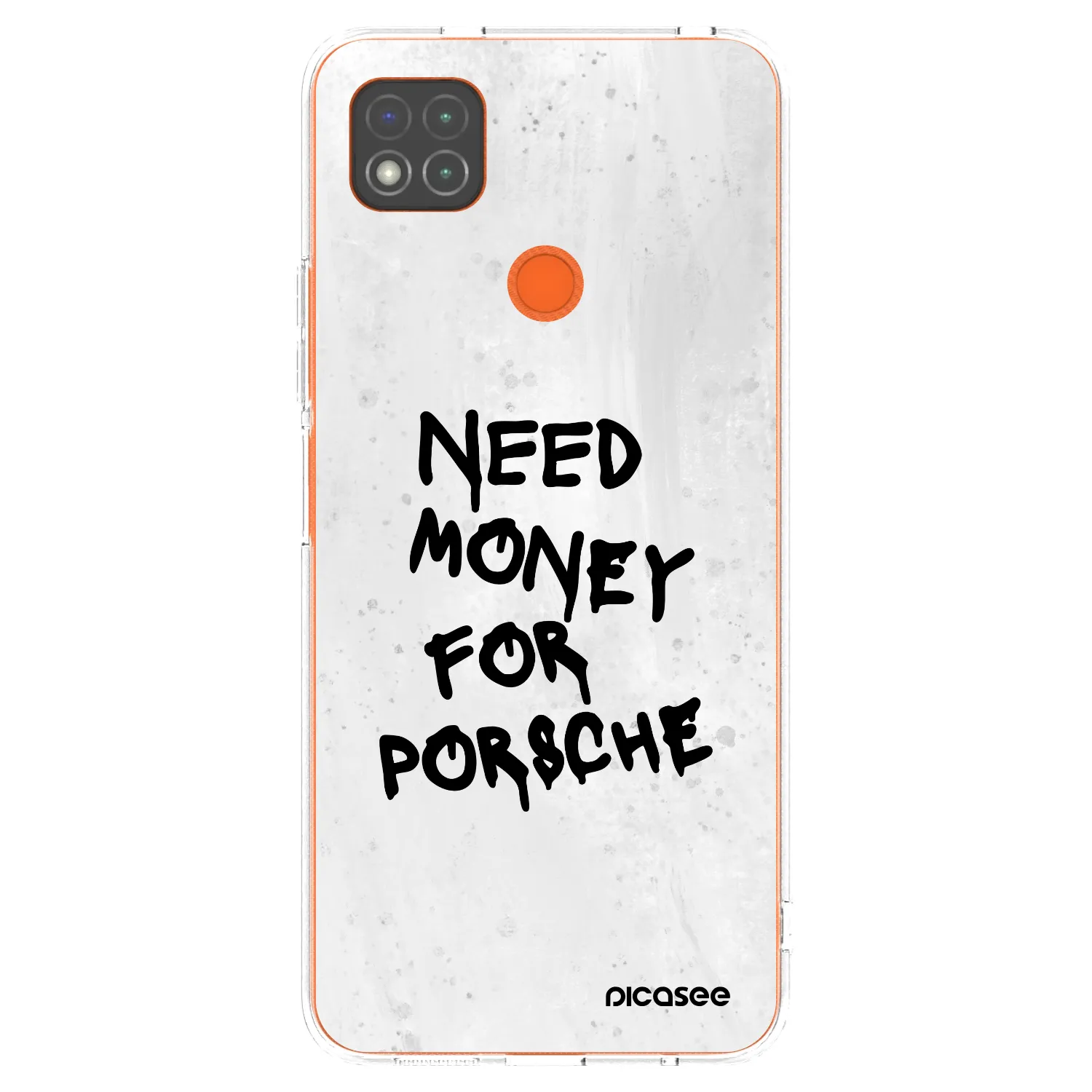Silikónový prehľadný obal pre Xiaomi Redmi 9C - White Dollar