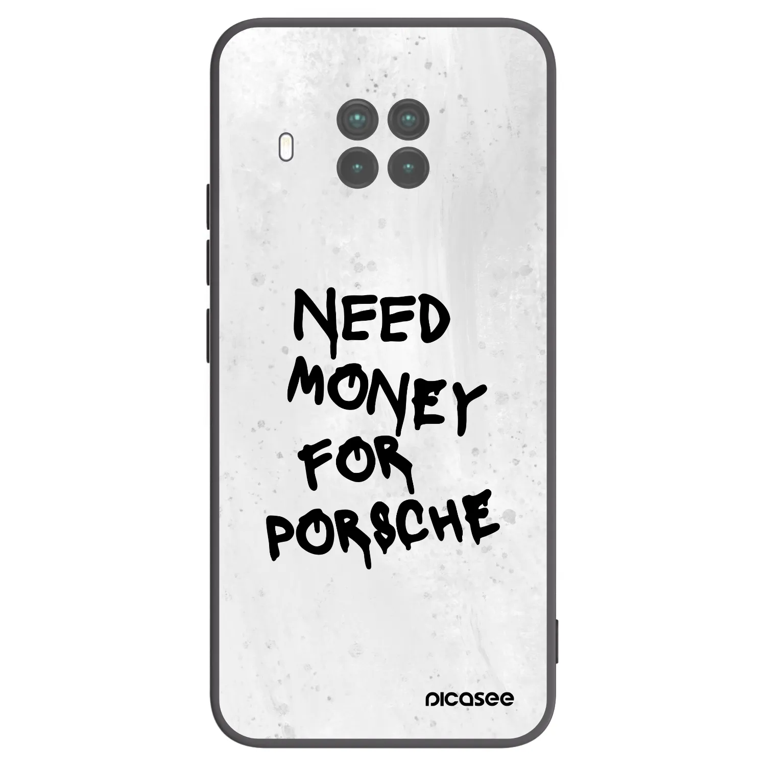 Picasee silikónový čierny obal pre Xiaomi Mi 10T Lite - White Dollar