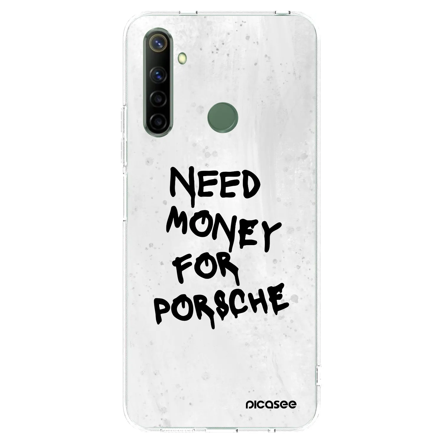 Picasee silikónový prehľadný obal pre Realme 6i - White Dollar