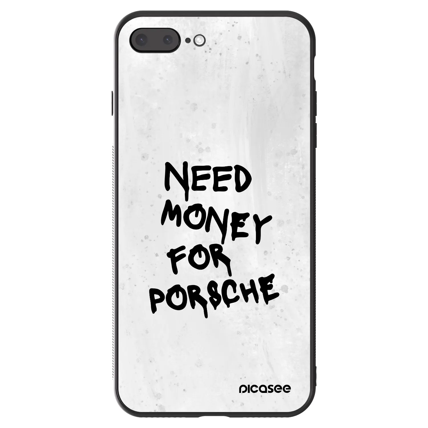 Picasee ULTIMATE CASE pro Apple iPhone 7 Plus - White Dollar