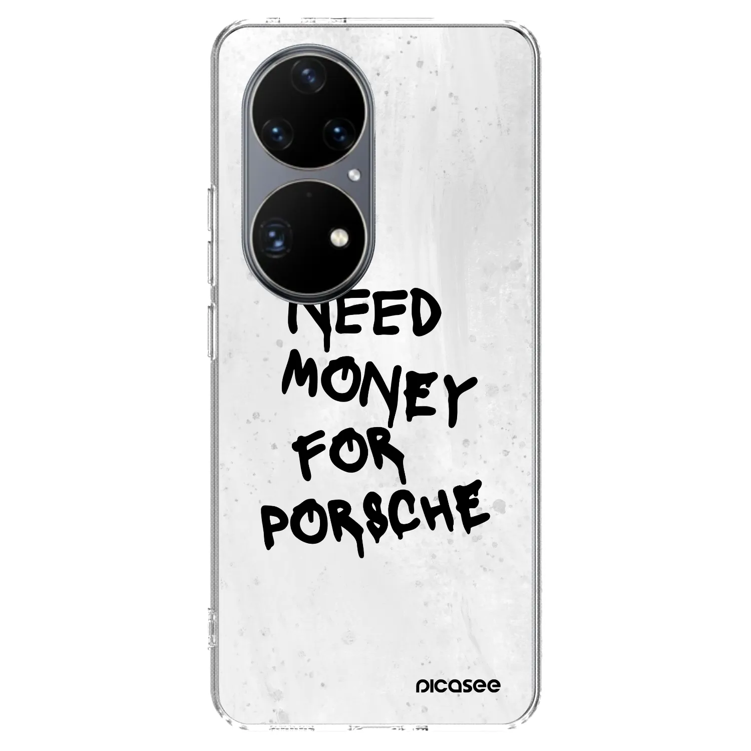 Picasee silikónový prehľadný obal pre Huawei P50 - White Dollar
