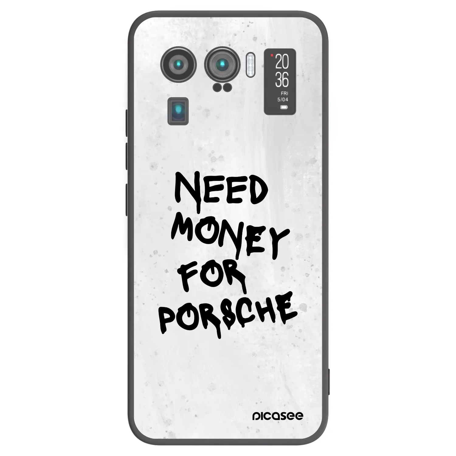 Picasee silikónový čierny obal pre Xiaomi Mi 11 Ultra - White Dollar