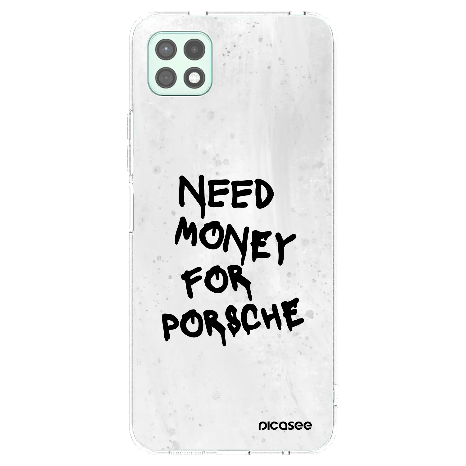 Picasee silikónový prehľadný obal pre Samsung Galaxy A22 A226B 5G - White Dollar