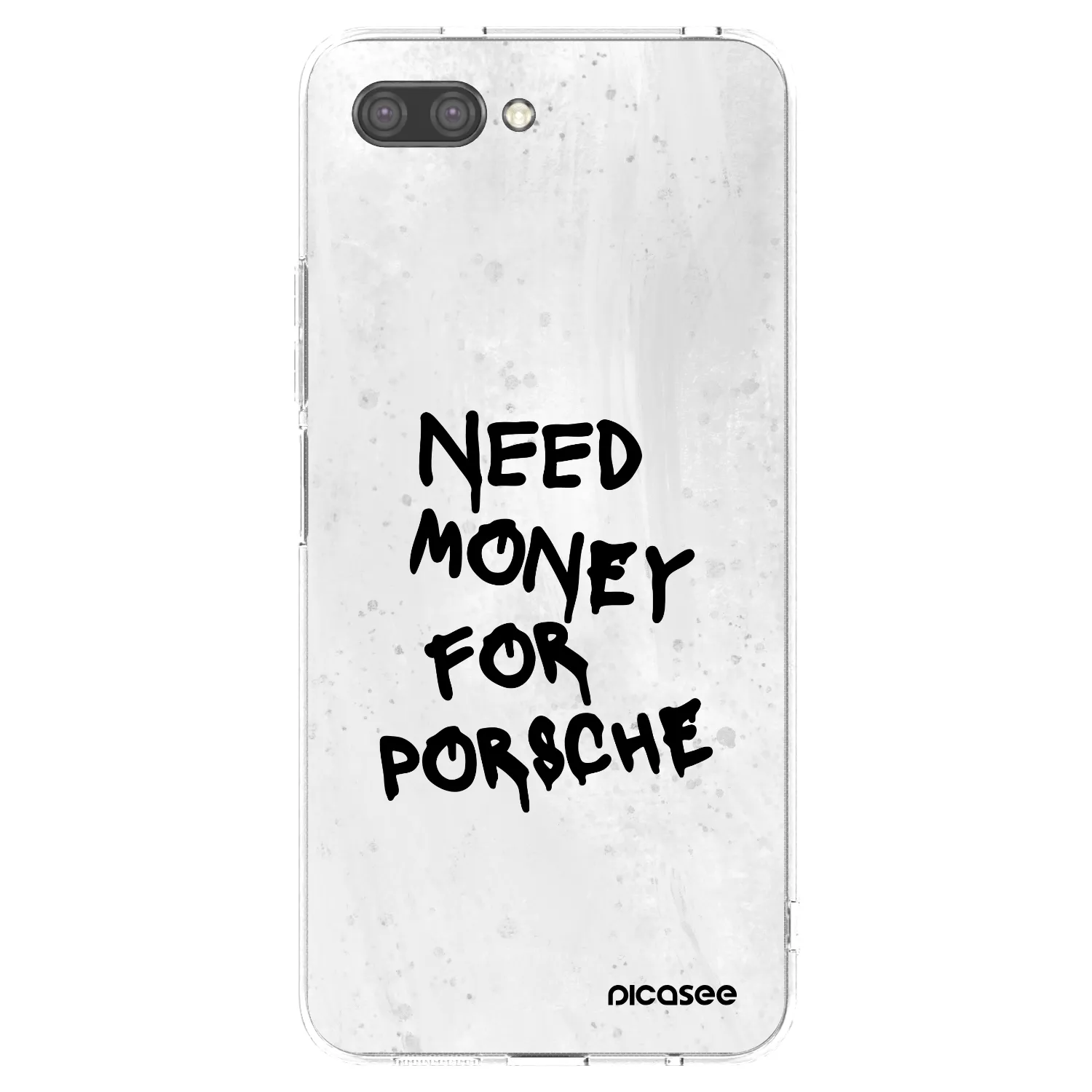 Picasee silikónový prehľadný obal pre Honor 10 - White Dollar