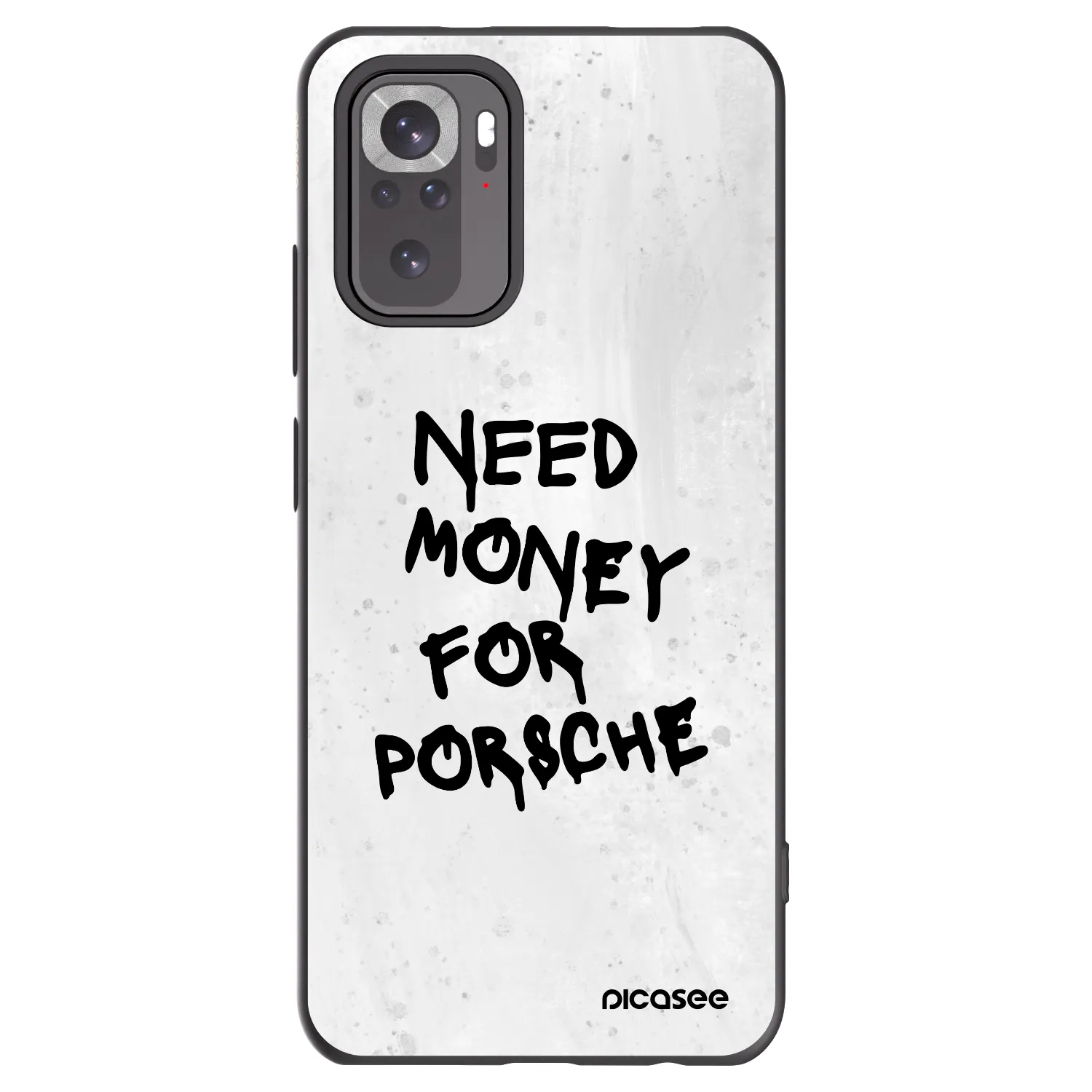 Picasee silikónový čierny obal pre Xiaomi Redmi Note 11S 4G - White Dollar