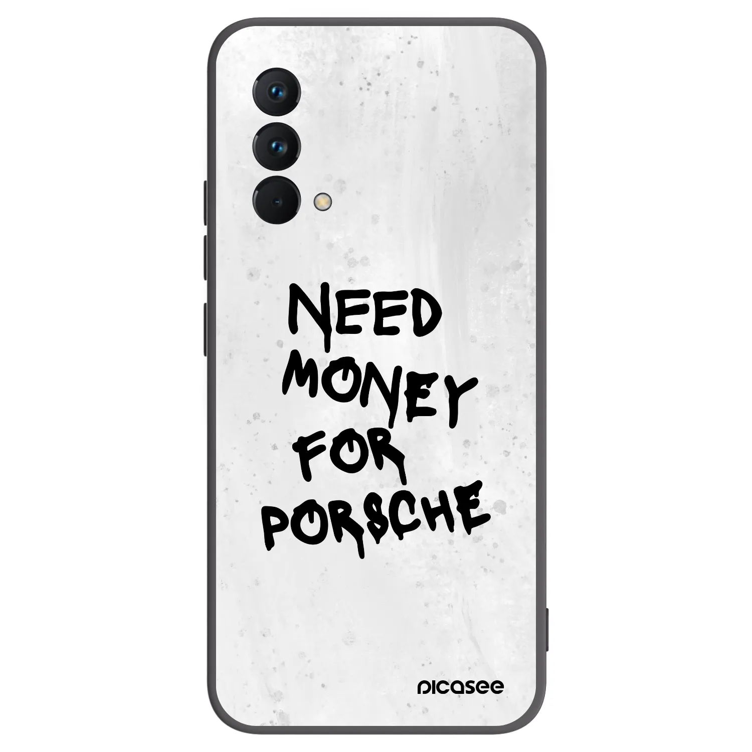 Picasee silikónový čierny obal pre Realme GT Master Edition 5G - White Dollar