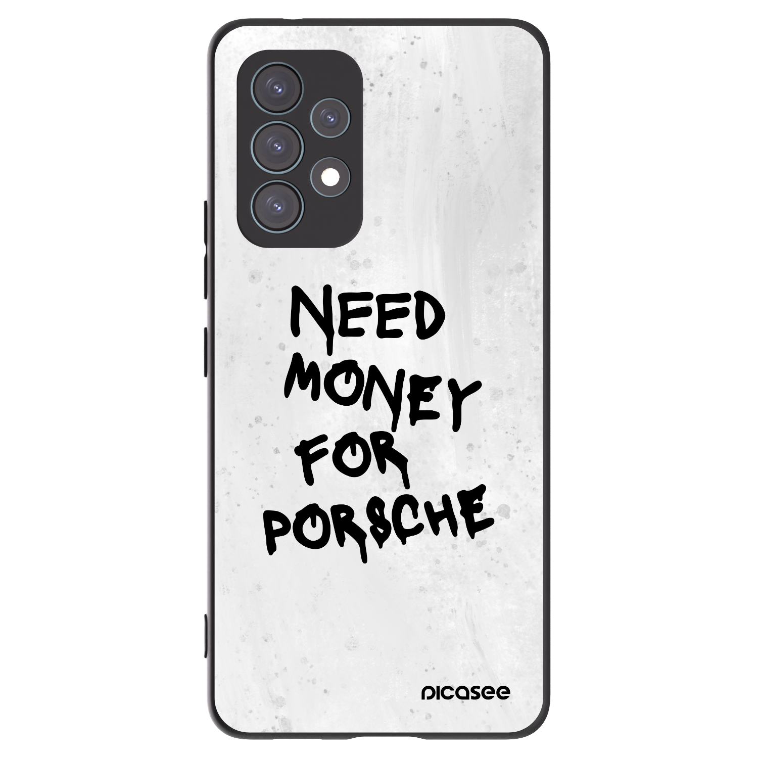 Picasee silikónový čierny obal pre Samsung Galaxy A53 5G A536 - White Dollar