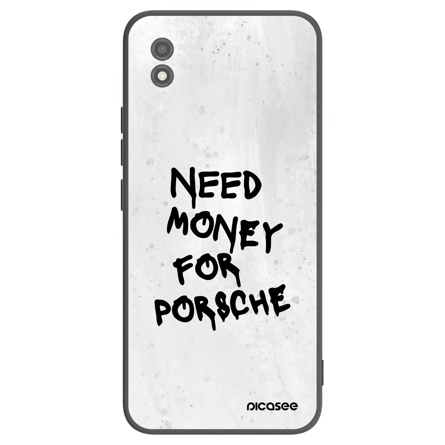 Picasee silikónový čierny obal pre Realme C11 (2021) - White Dollar