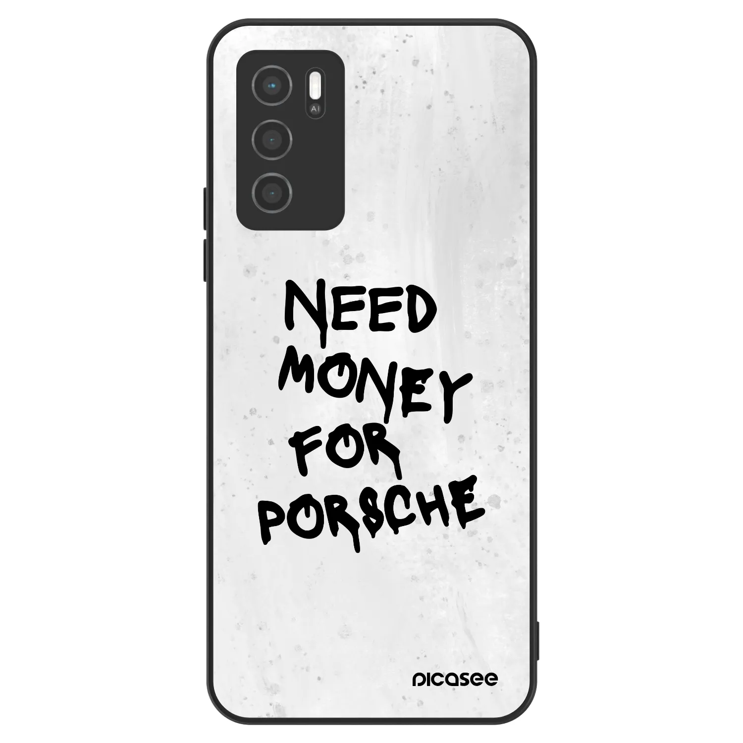 Picasee ULTIMATE CASE pro OPPO A16s - White Dollar