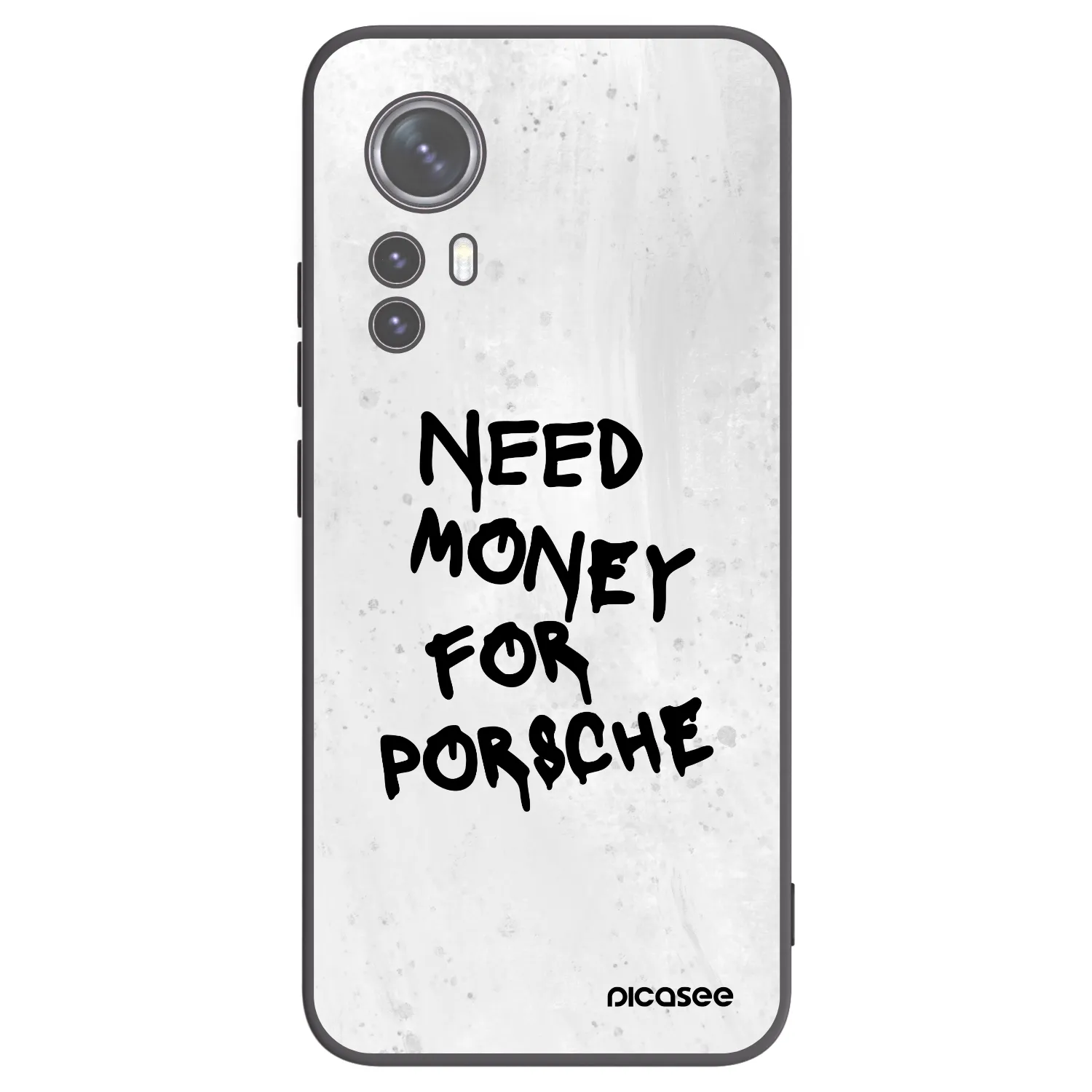 Picasee silikónový čierny obal pre Xiaomi 12X - White Dollar