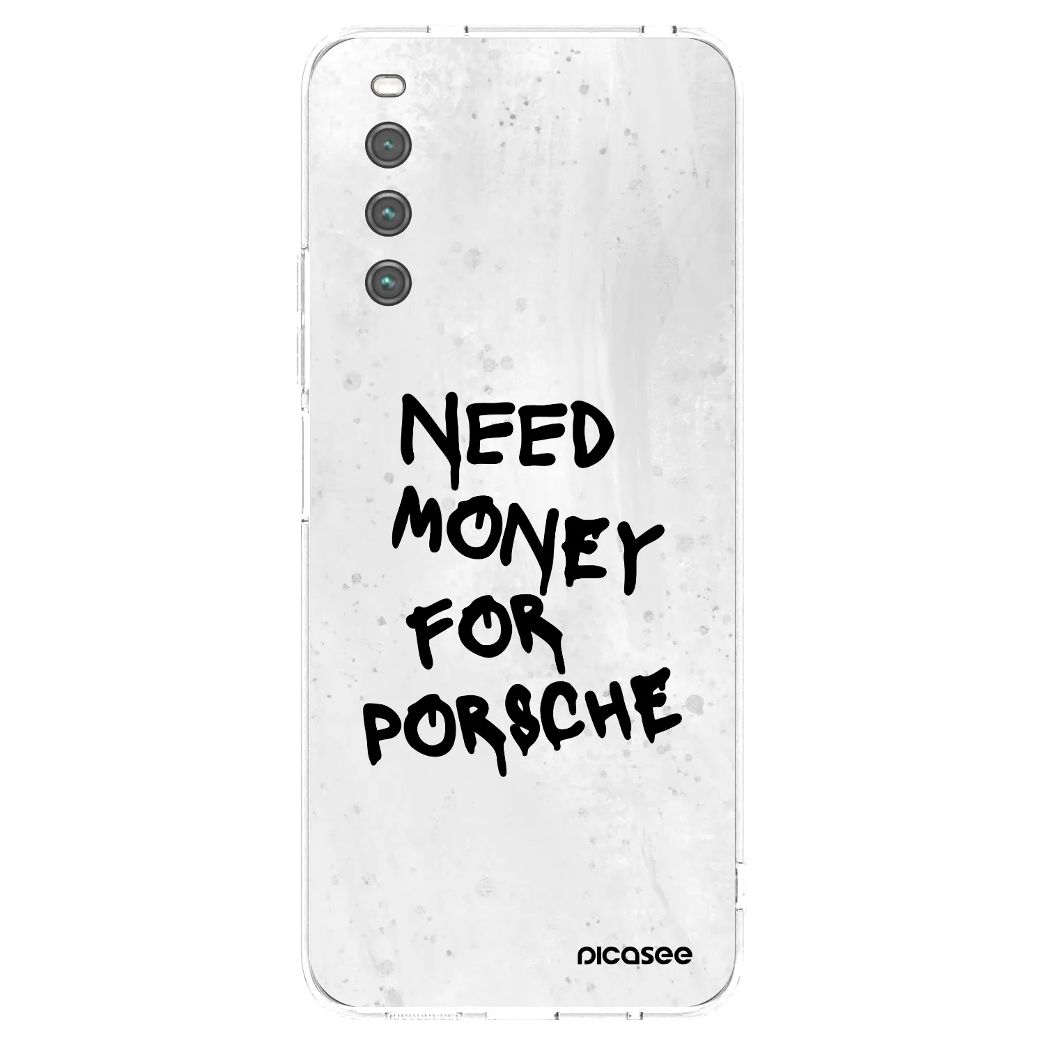 Picasee silikónový prehľadný obal pre Sony Xperia 10 IV 5G - White Dollar