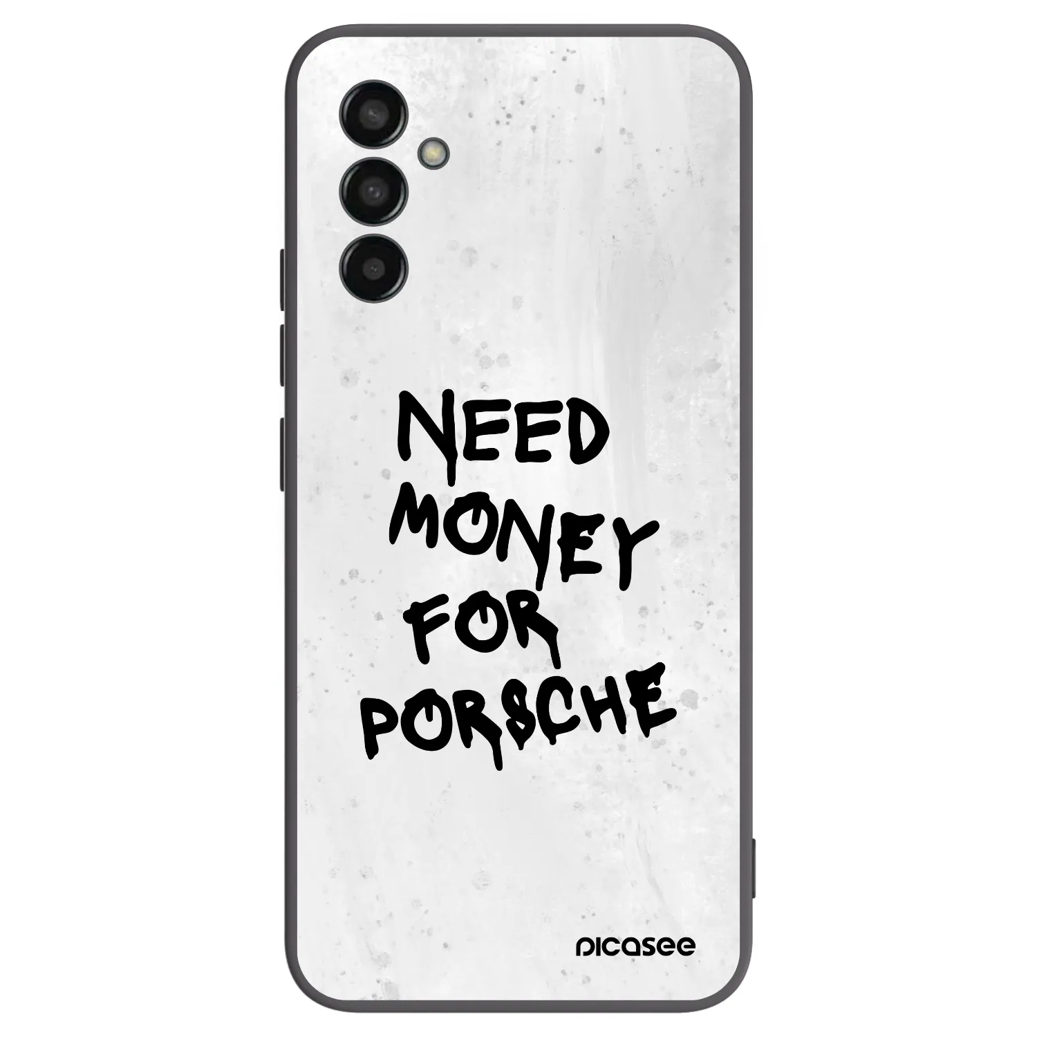 Picasee silikónový čierny obal pre Samsung Galaxy M13 M135F - White Dollar