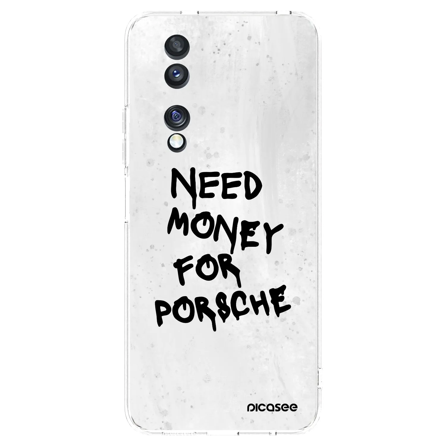 Picasee silikónový prehľadný obal pre Honor 70 - White Dollar