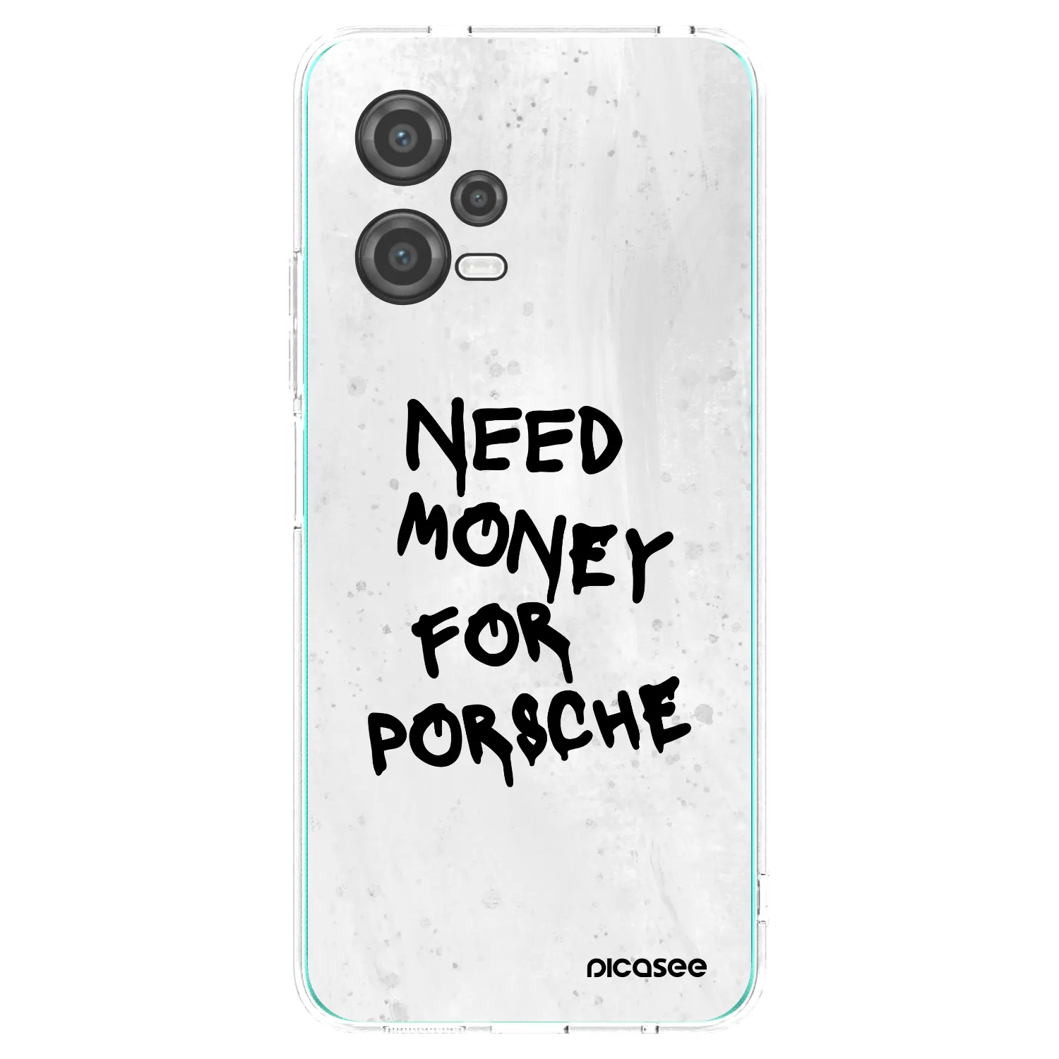 Picasee silikónový prehľadný obal pre Xiaomi Poco X5 - White Dollar