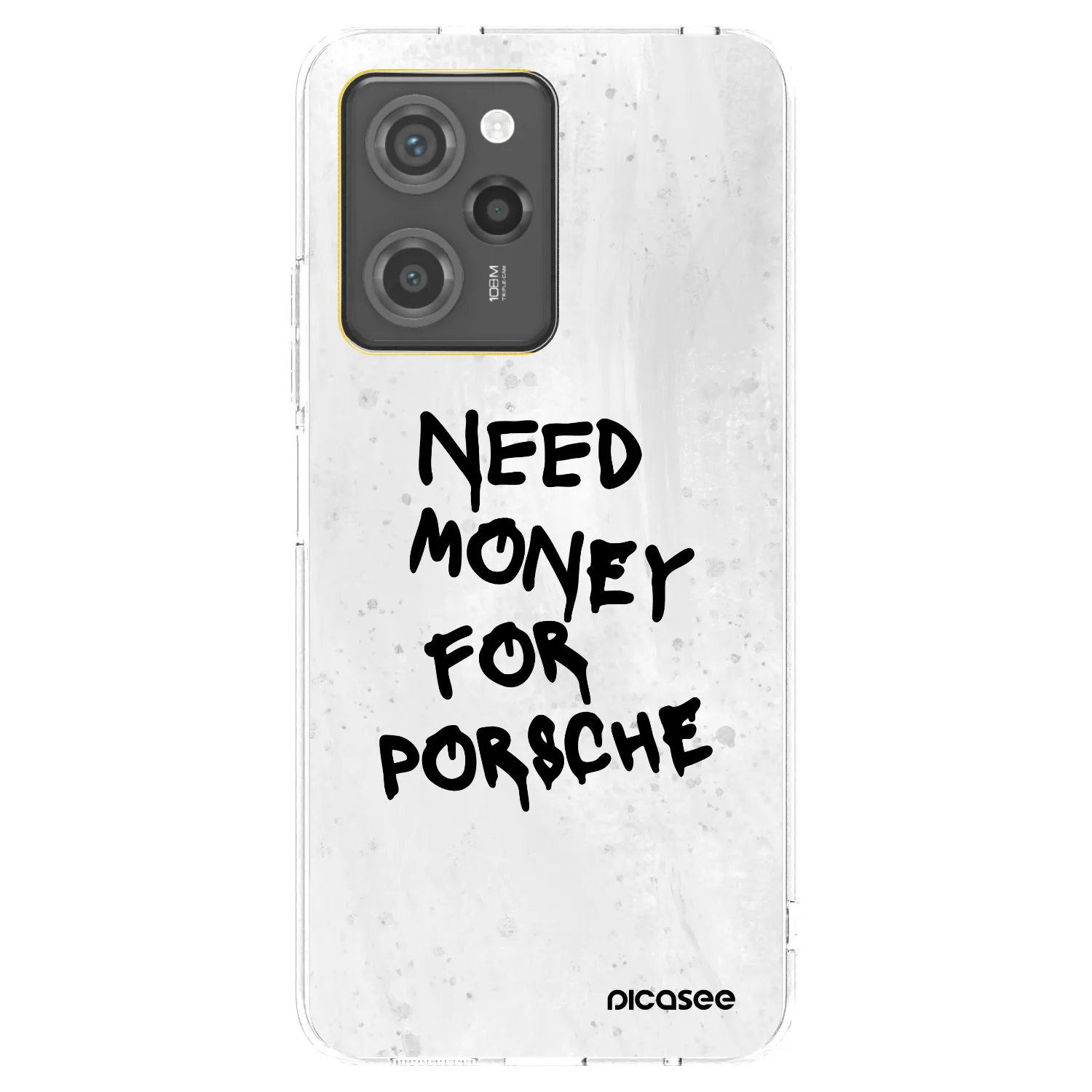 Picasee silikónový čierny obal pre Xiaomi Poco X5 Pro - White Dollar