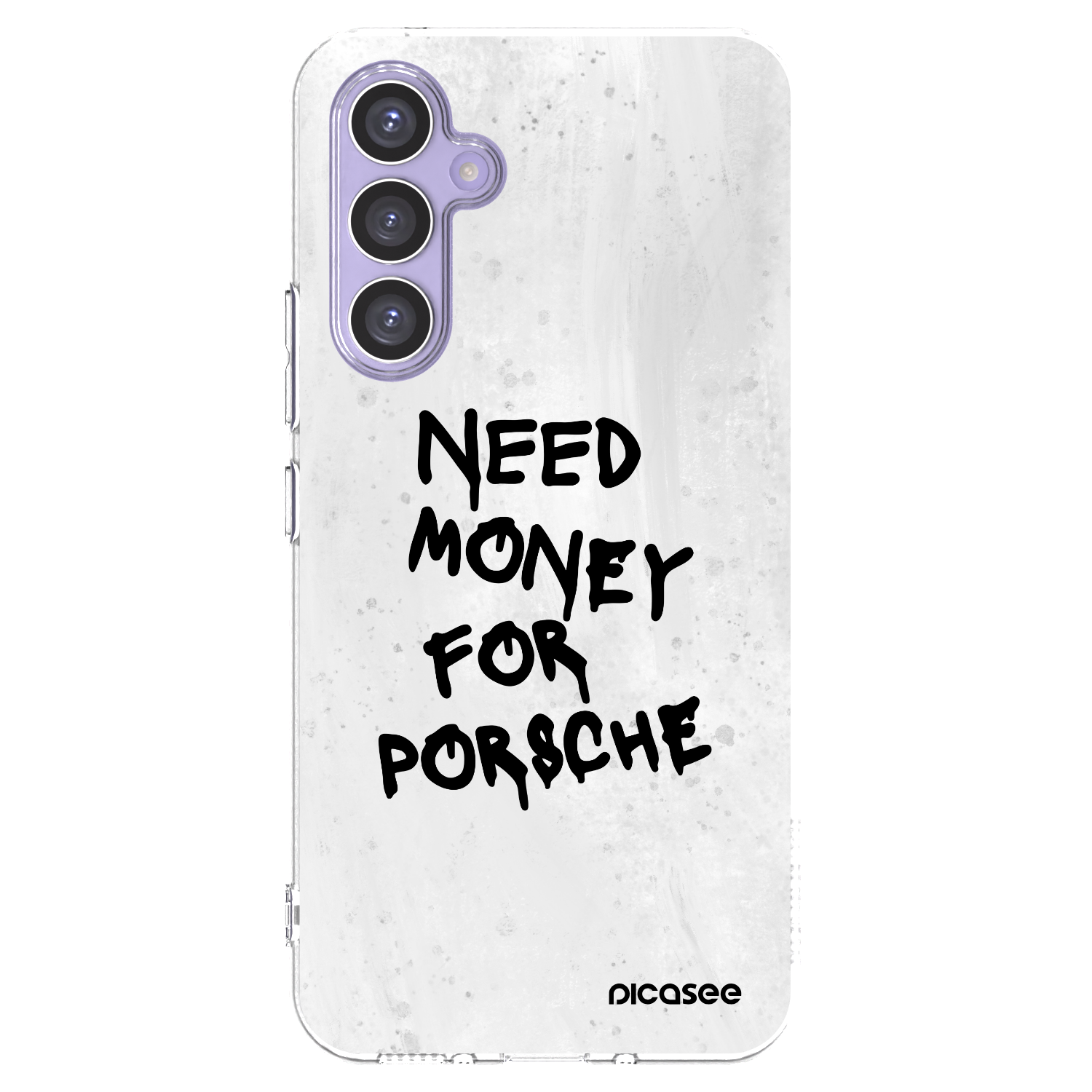 Picasee silikónový prehľadný obal pre Samsung Galaxy A54 5G A546B - White Dollar