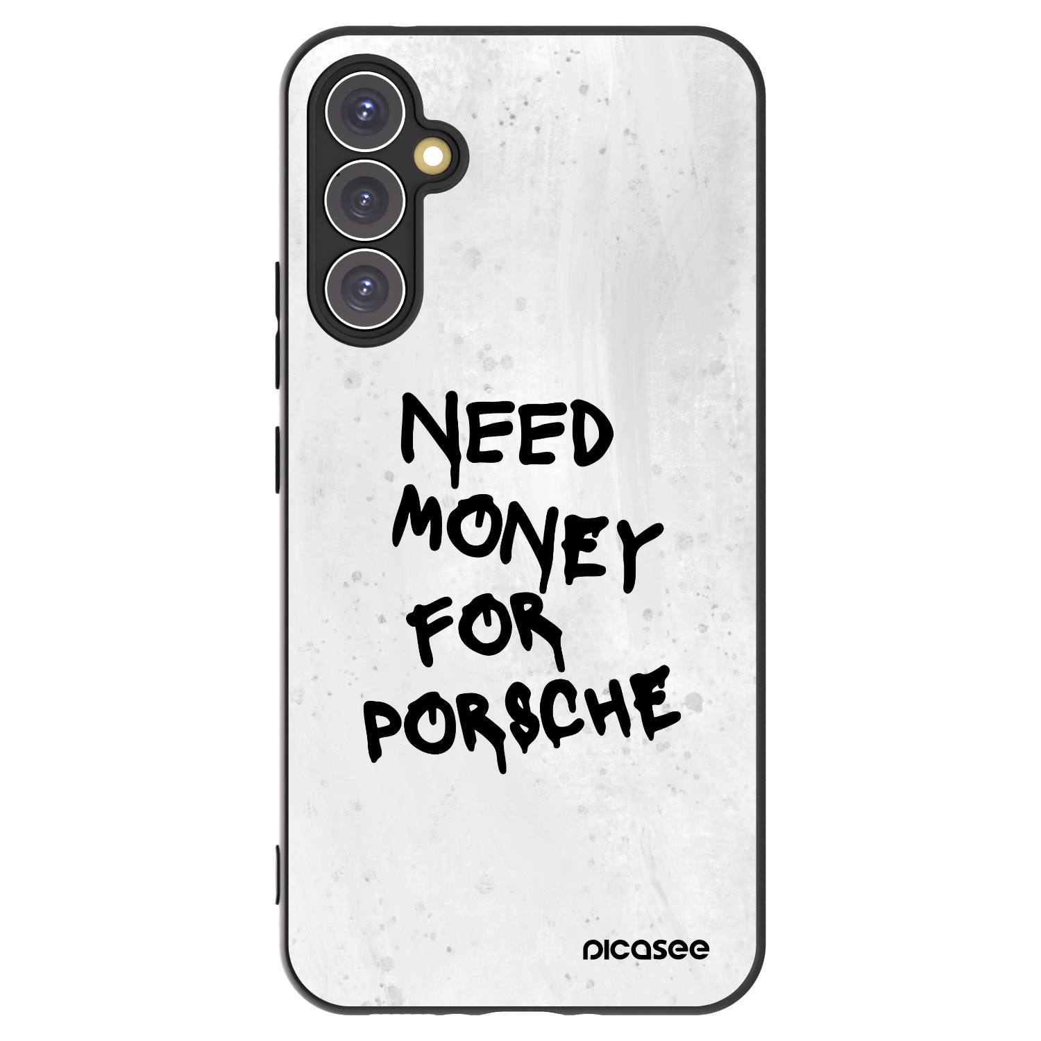 Picasee silikónový čierny obal pre Samsung Galaxy A34 5G A346B - White Dollar