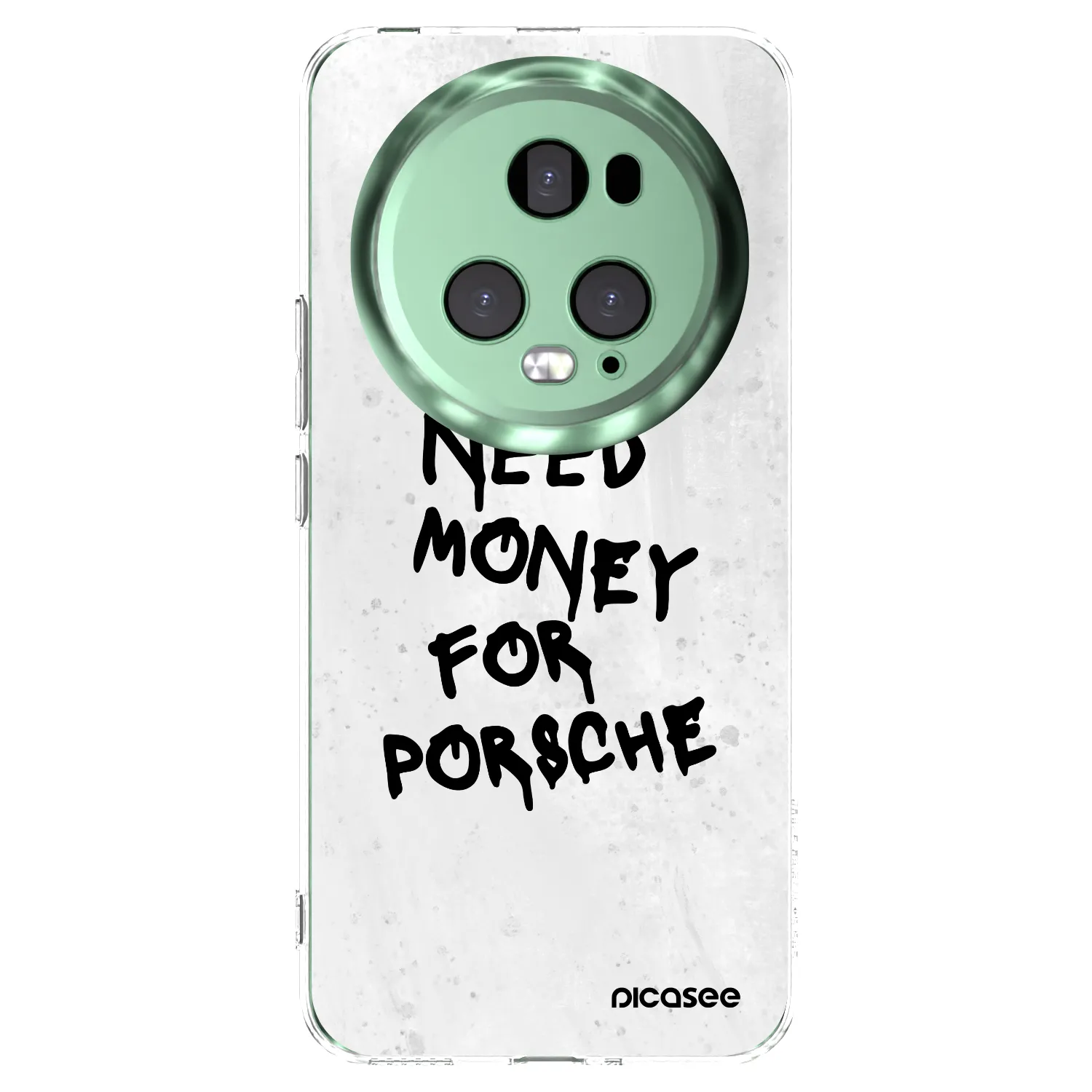 Picasee silikónový prehľadný obal pre Honor Magic5 Pro - White Dollar