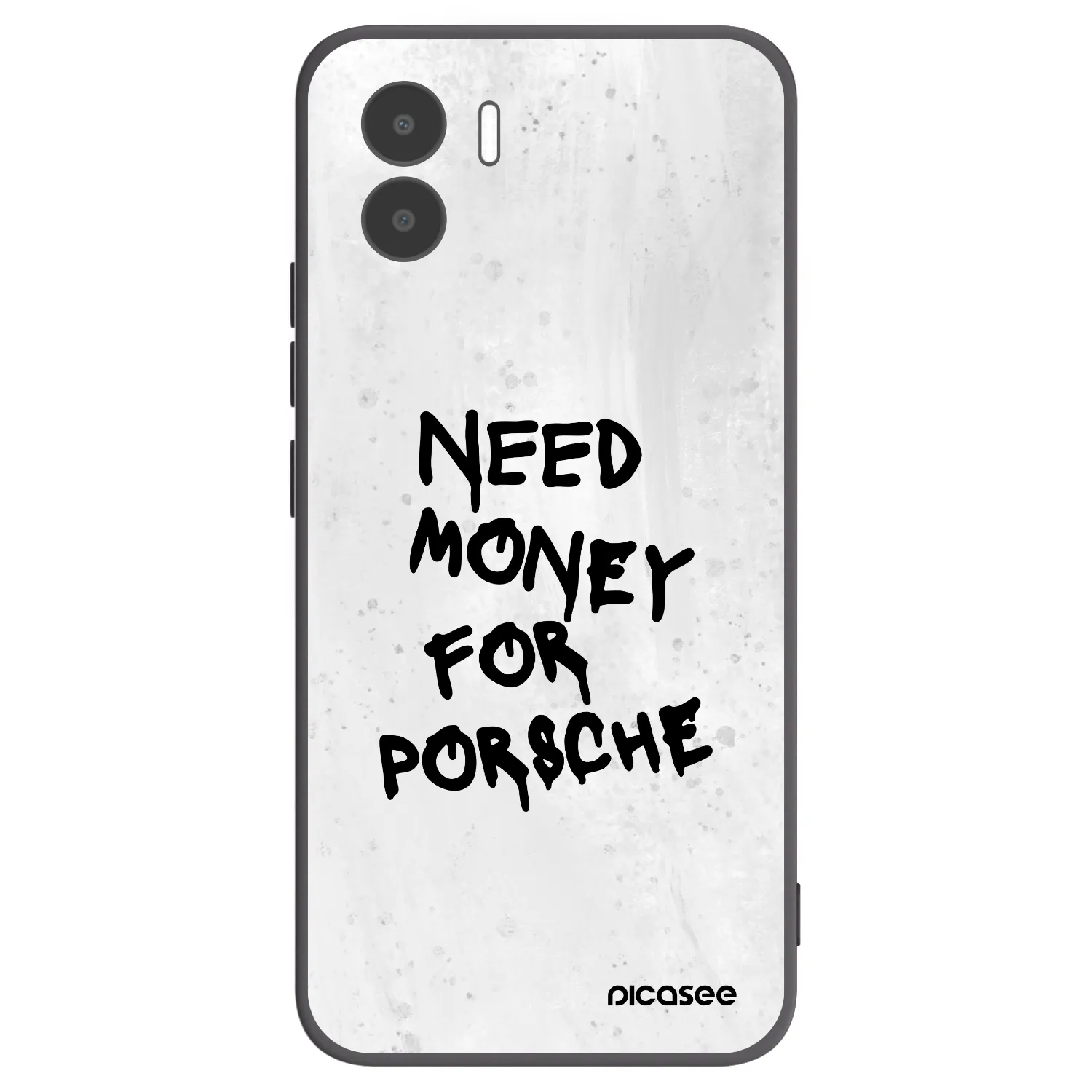 Picasee silikónový čierny obal pre Xiaomi Redmi A2 - White Dollar