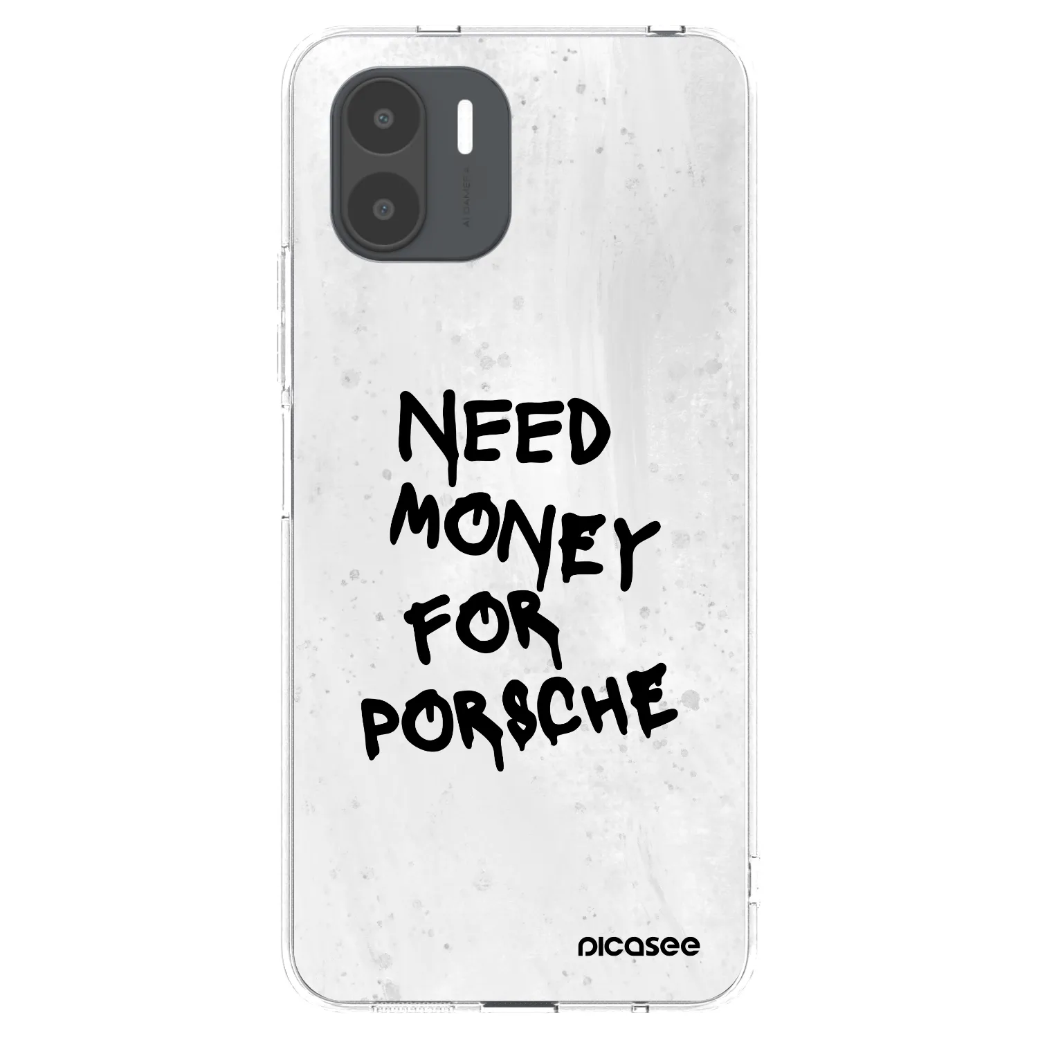 Picasee silikónový prehľadný obal pre Xiaomi Redmi A2 - White Dollar