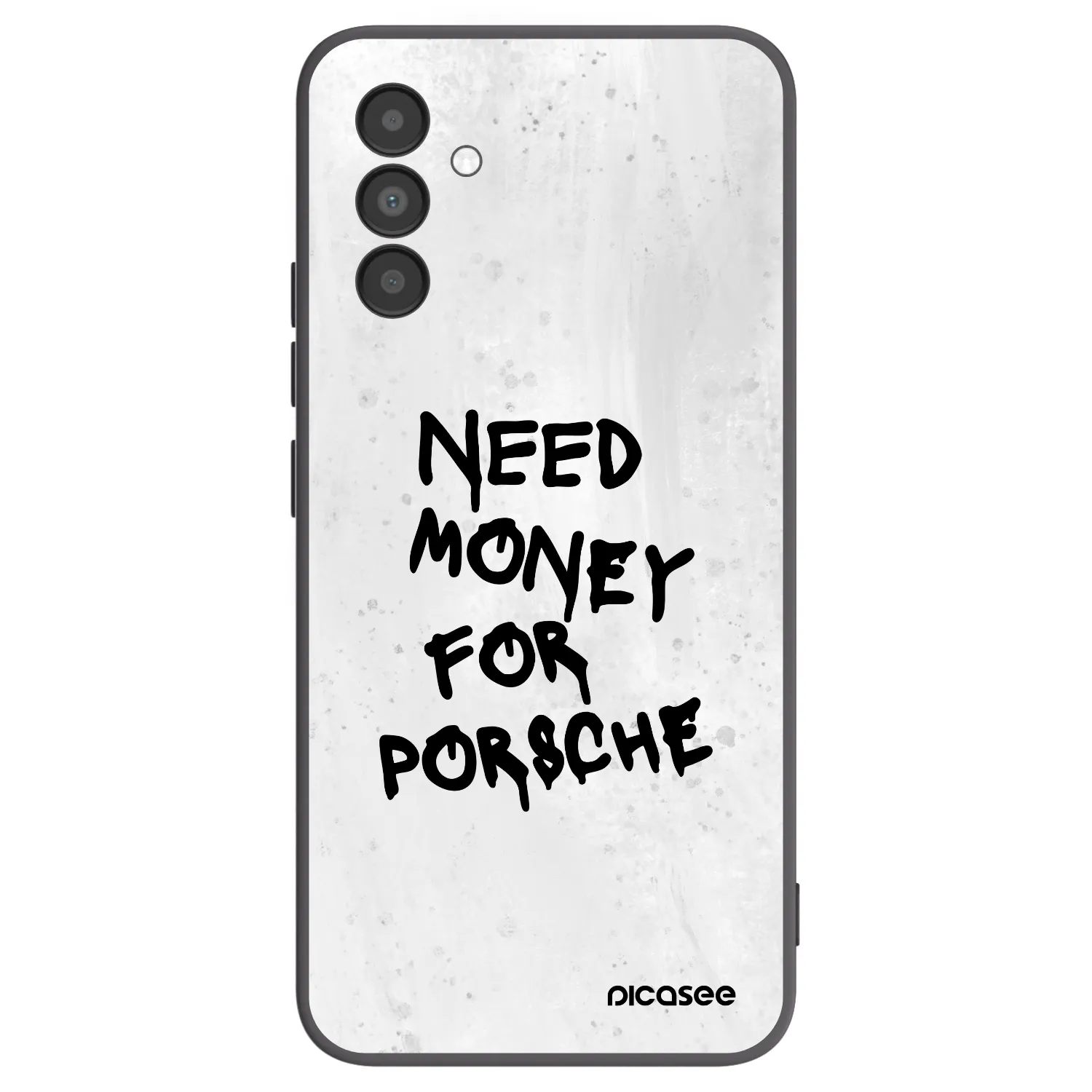 Picasee silikónový čierny obal pre Samsung Galaxy A04s A047F - White Dollar