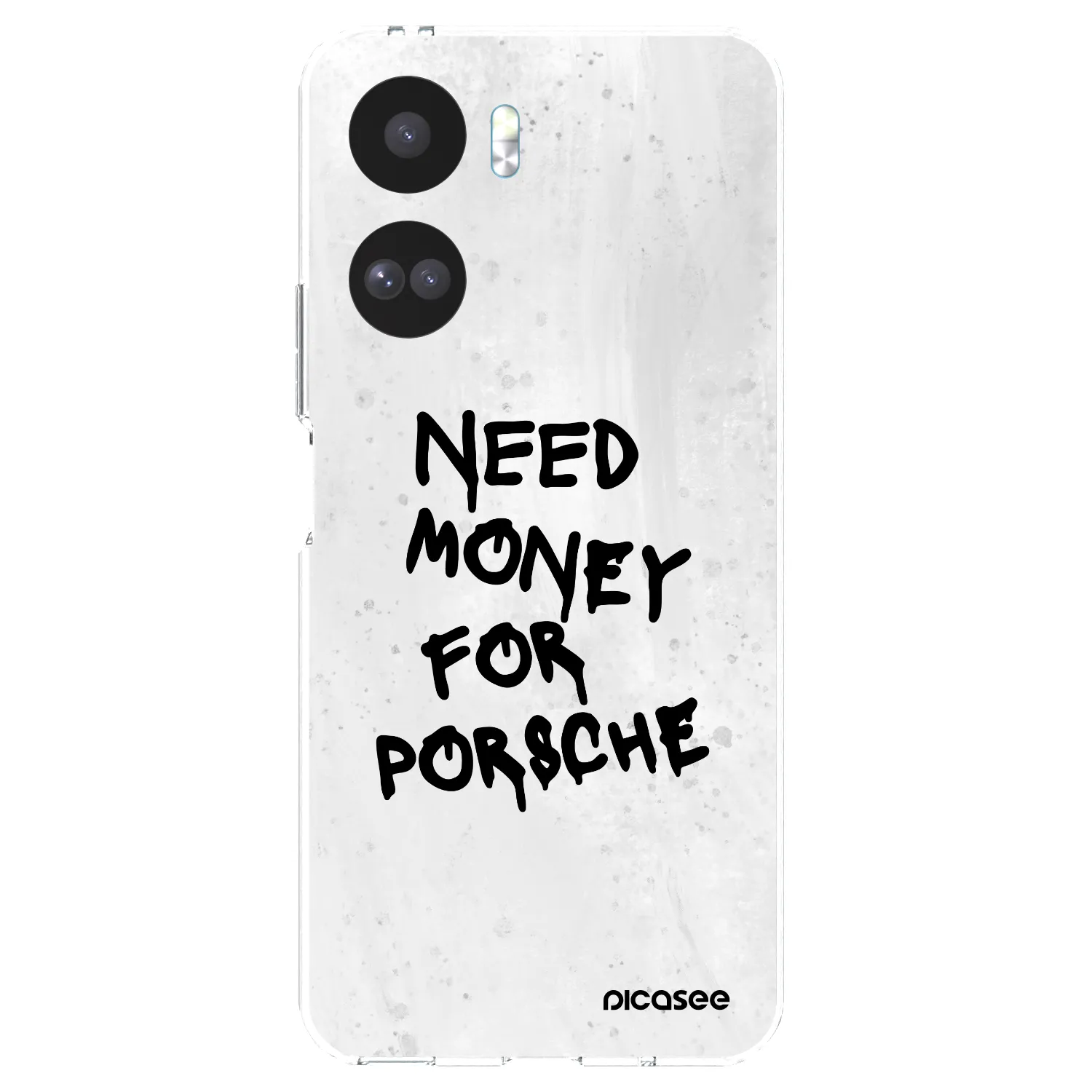Picasee silikónový prehľadný obal pre Honor 90 Lite 5G - White Dollar