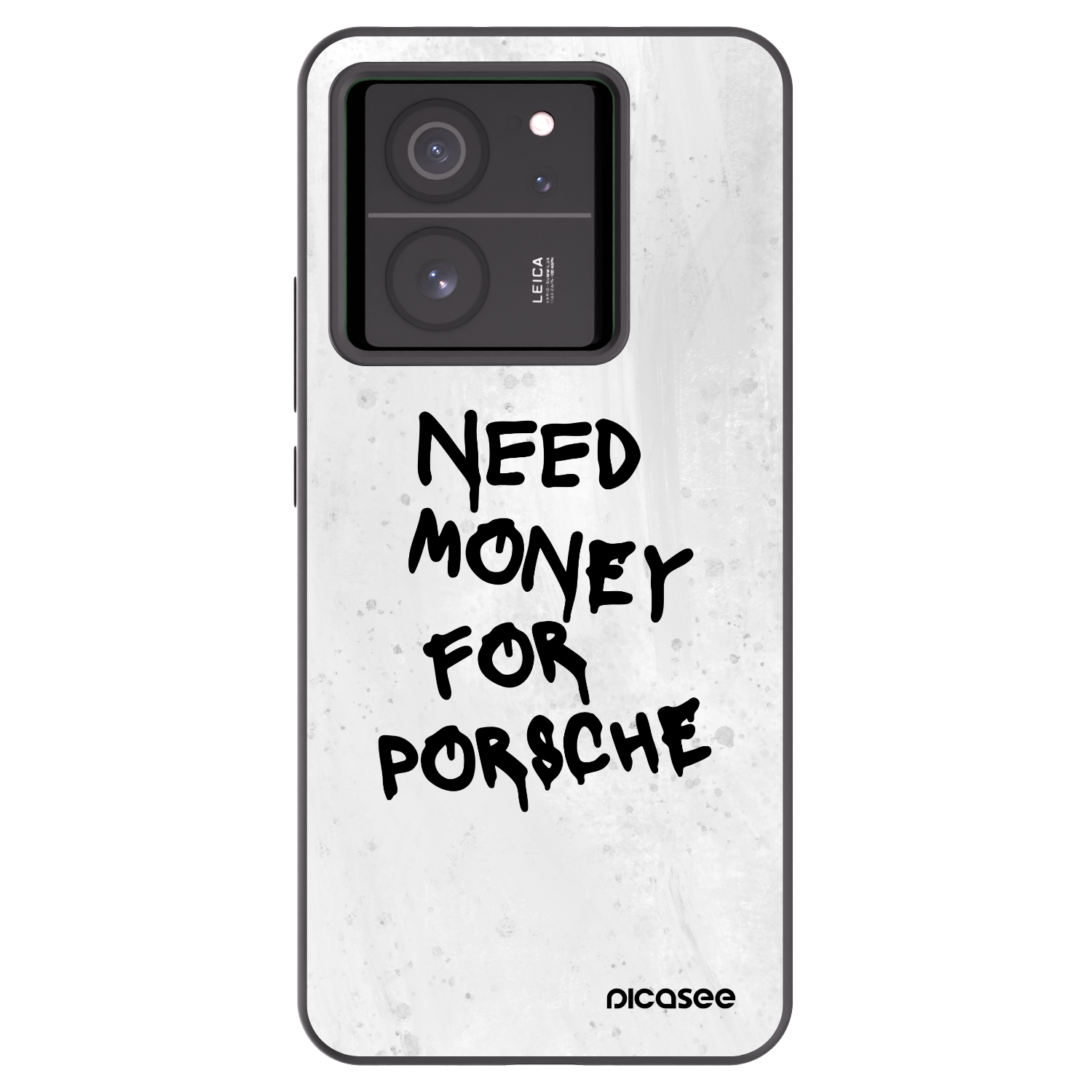 Picasee silikónový čierny obal pre Xiaomi 13T - White Dollar