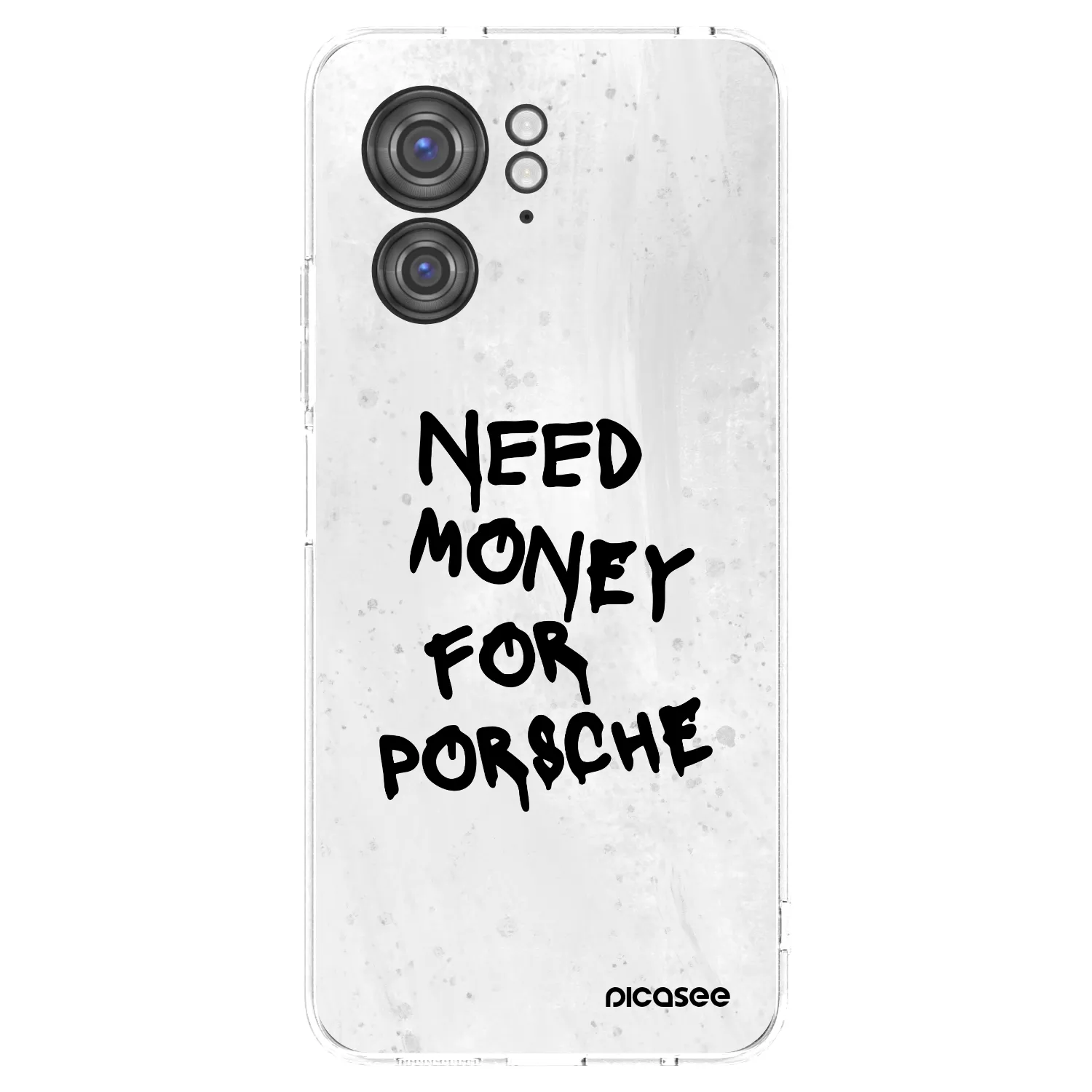 Picasee silikónový prehľadný obal pre Motorola Edge 40 - White Dollar