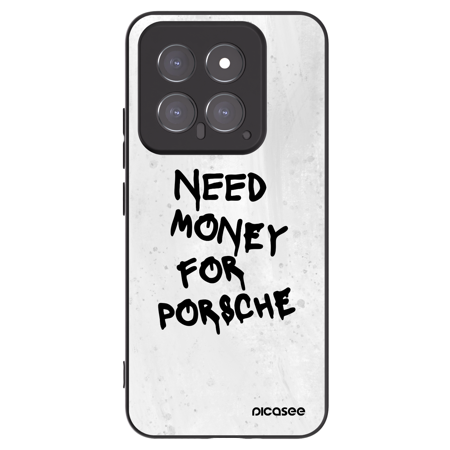 Picasee silikónový čierny obal pre Xiaomi 14 - White Dollar