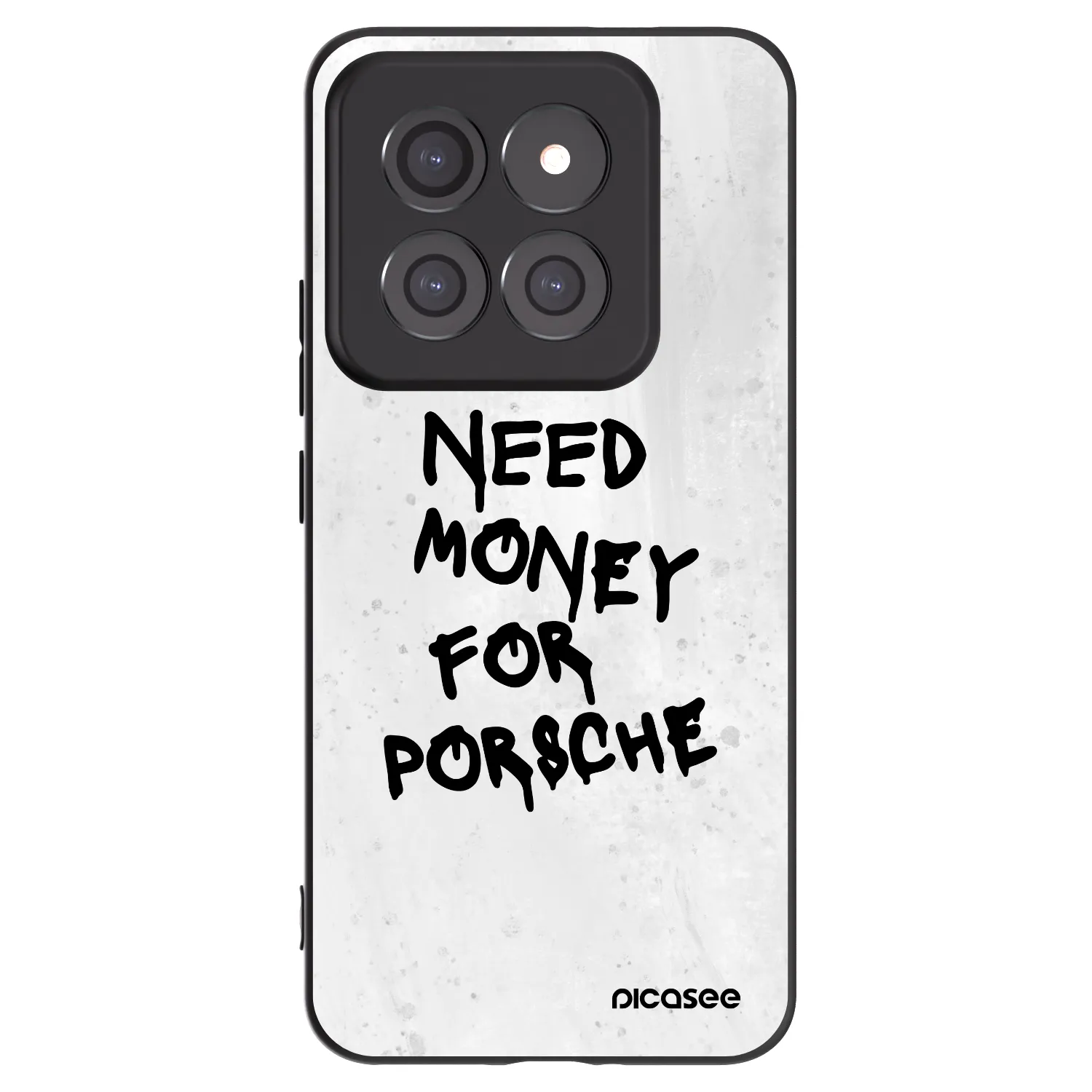Picasee silikónový čierny obal pre Xiaomi 14 Pro - White Dollar