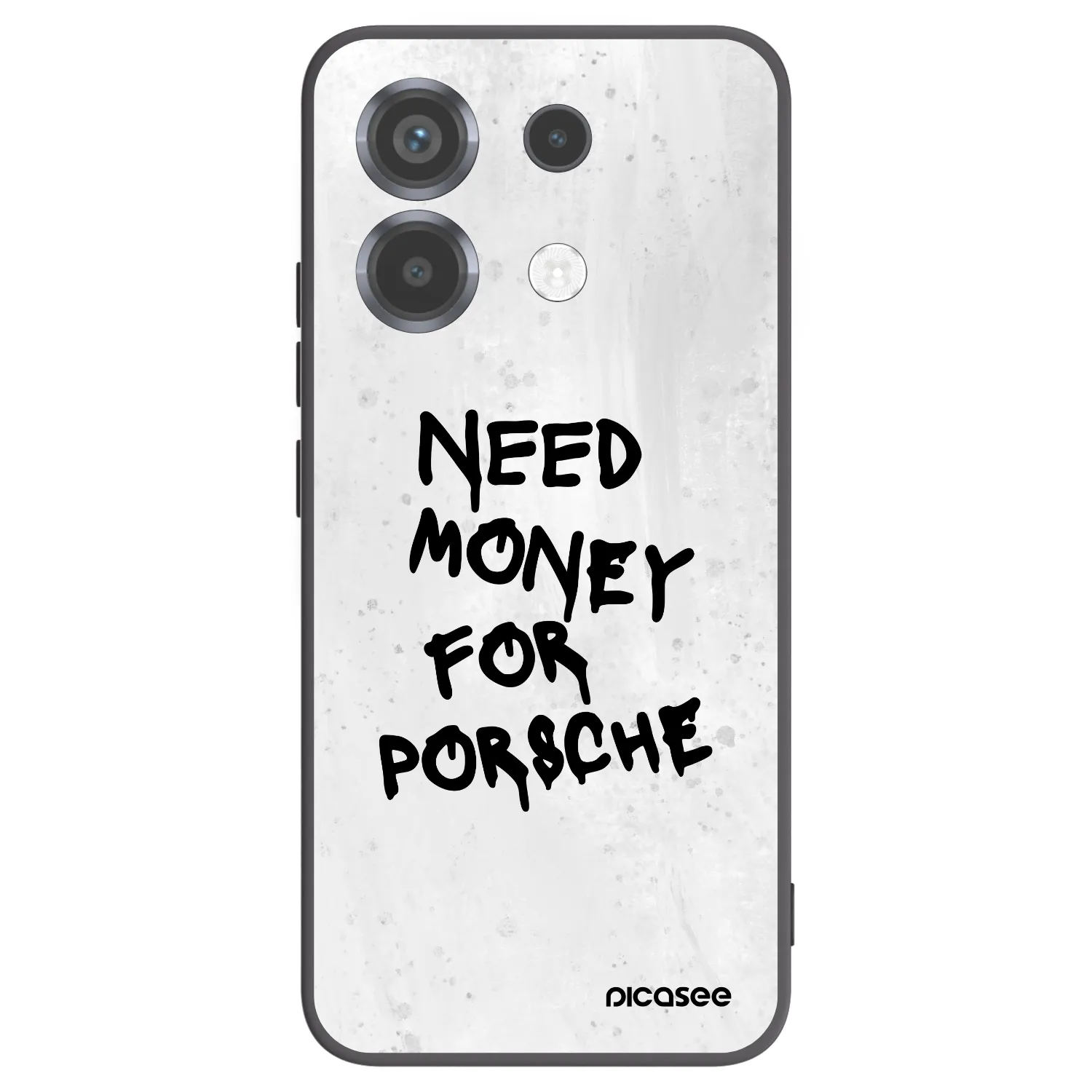 Picasee silikónový čierny obal pre Xiaomi Poco X6 - White Dollar