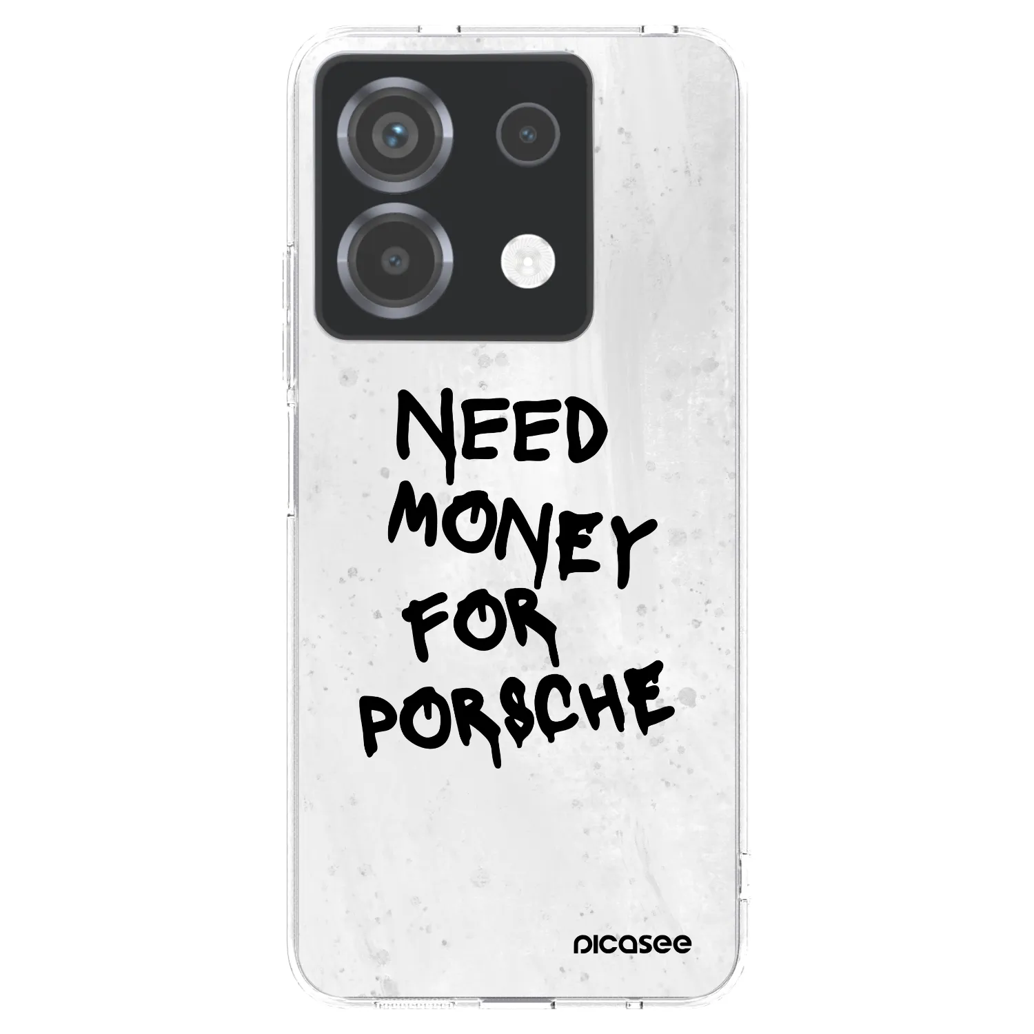 Picasee silikónový prehľadný obal pre Xiaomi Poco X6 - White Dollar