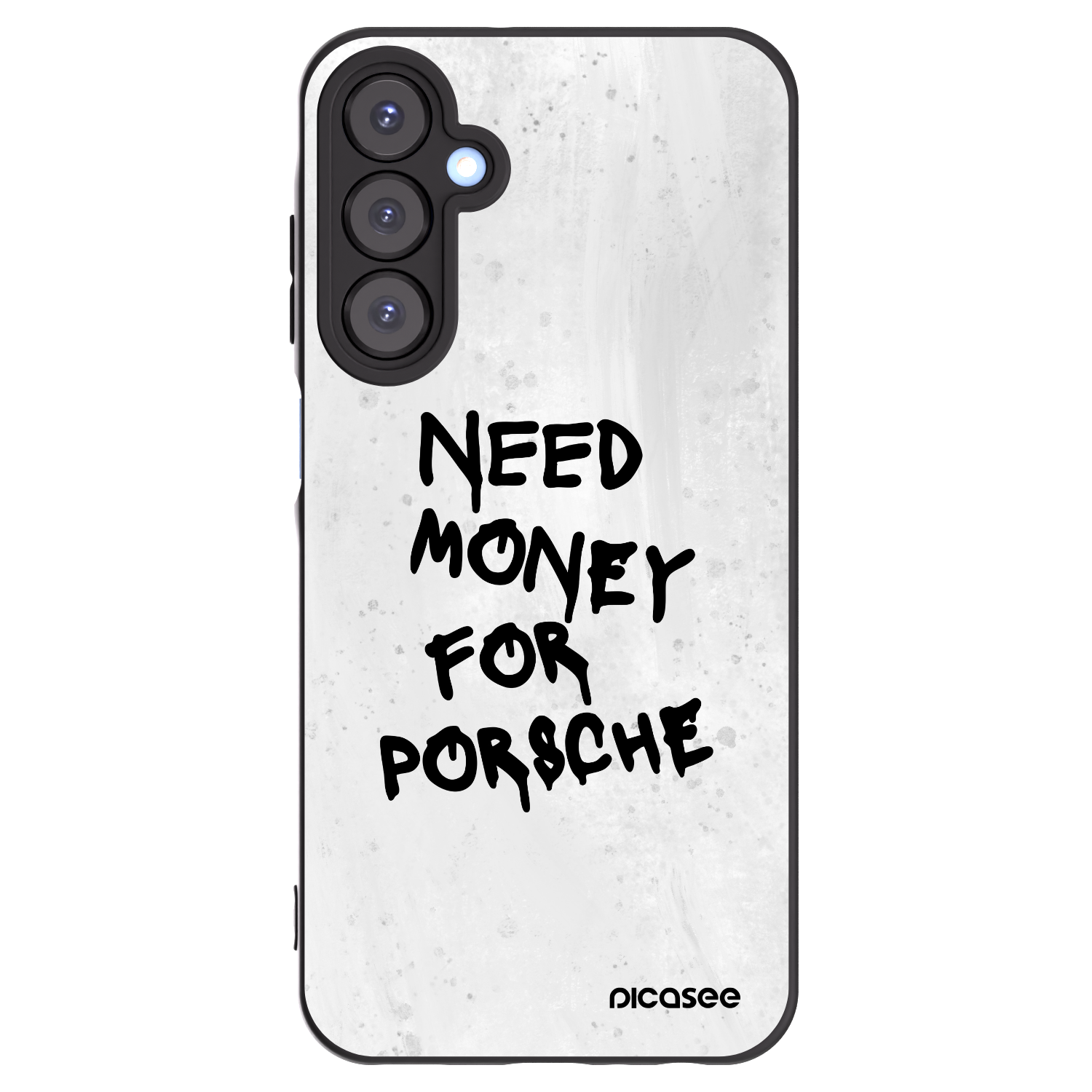 Picasee silikónový čierny obal pre Samsung Galaxy A25 A256B 5G - White Dollar