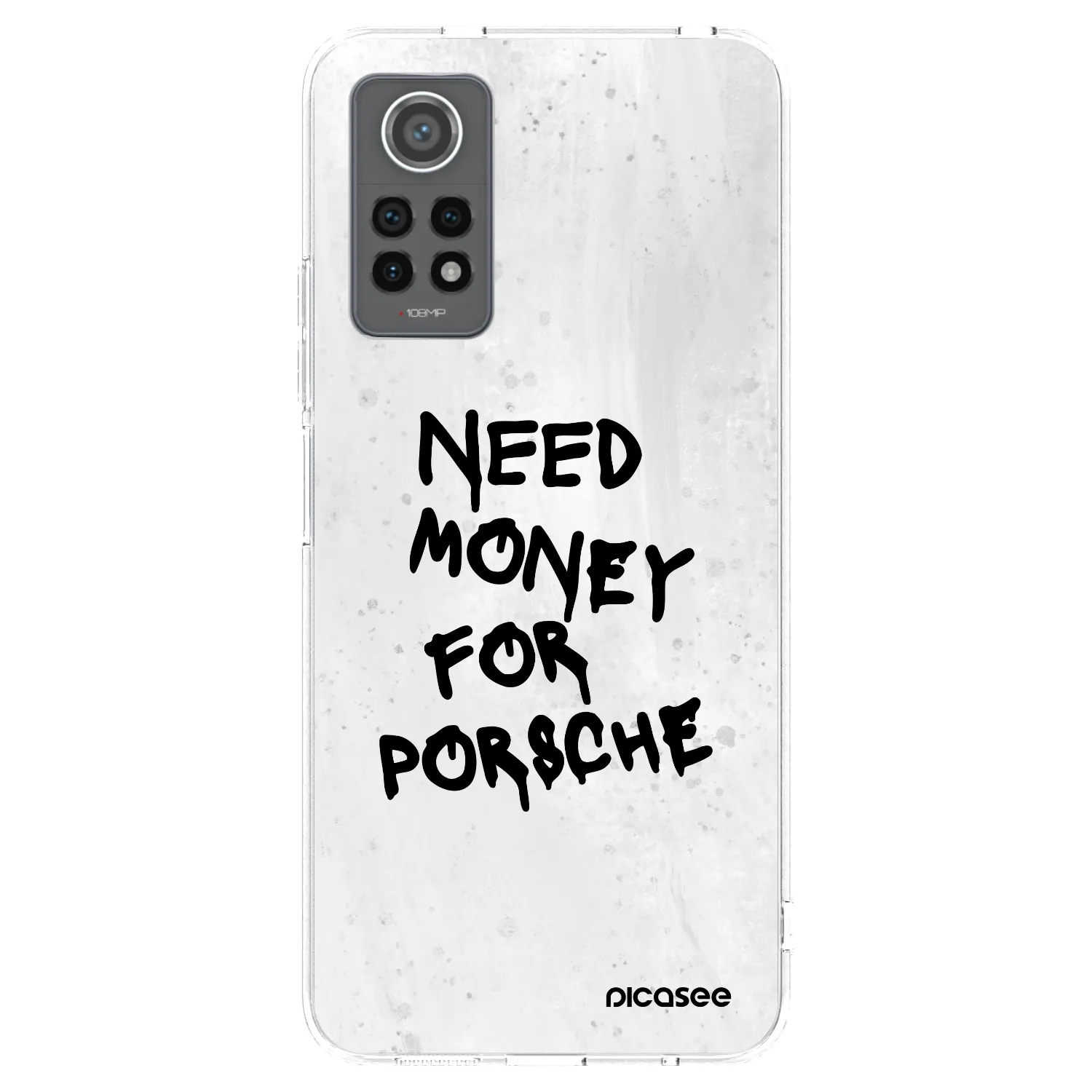 Silikónový prehľadný obal pre Xiaomi Redmi Note 12 Pro 4G - White Dollar