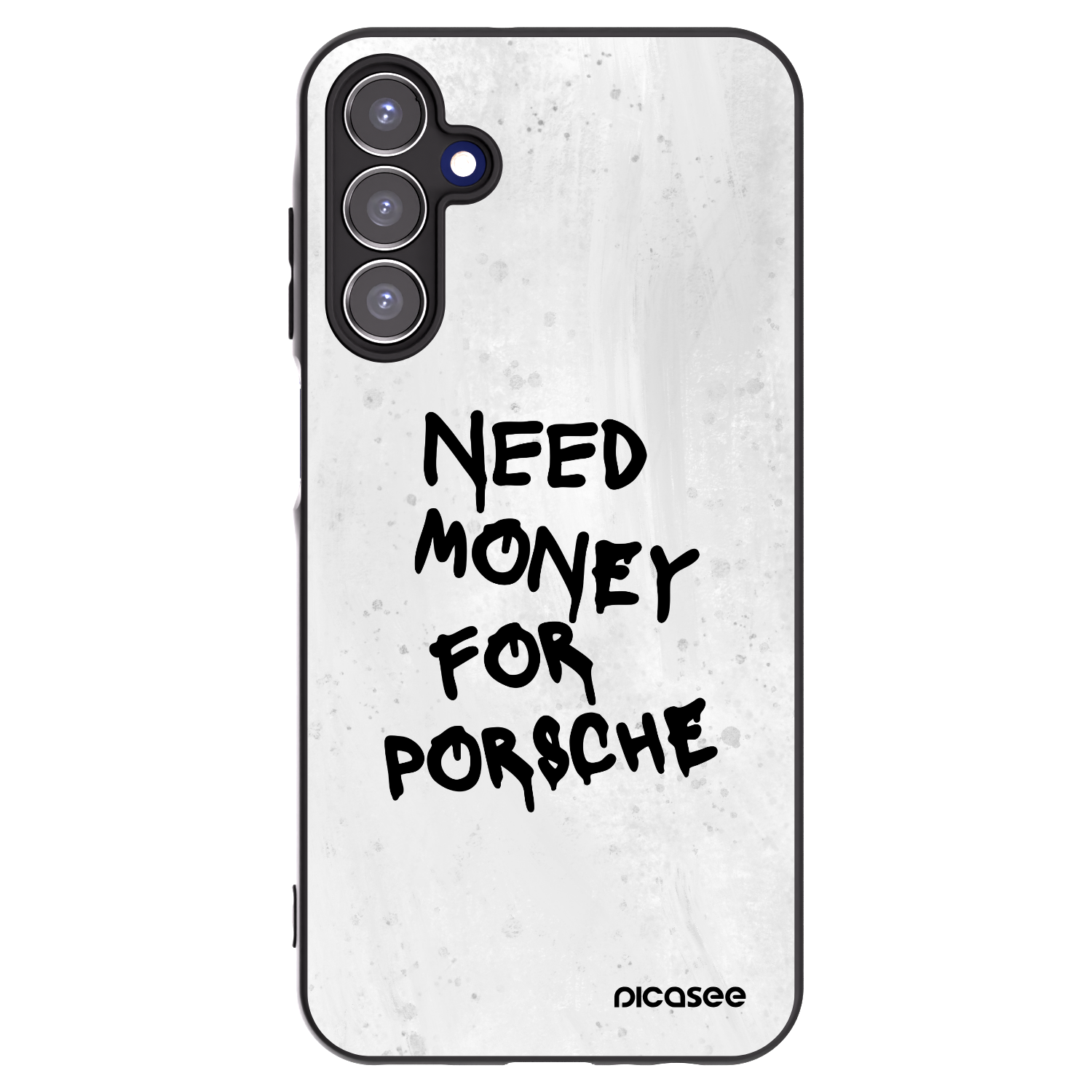 Picasee silikónový čierny obal pre Samsung Galaxy A15 A156B 5G - White Dollar