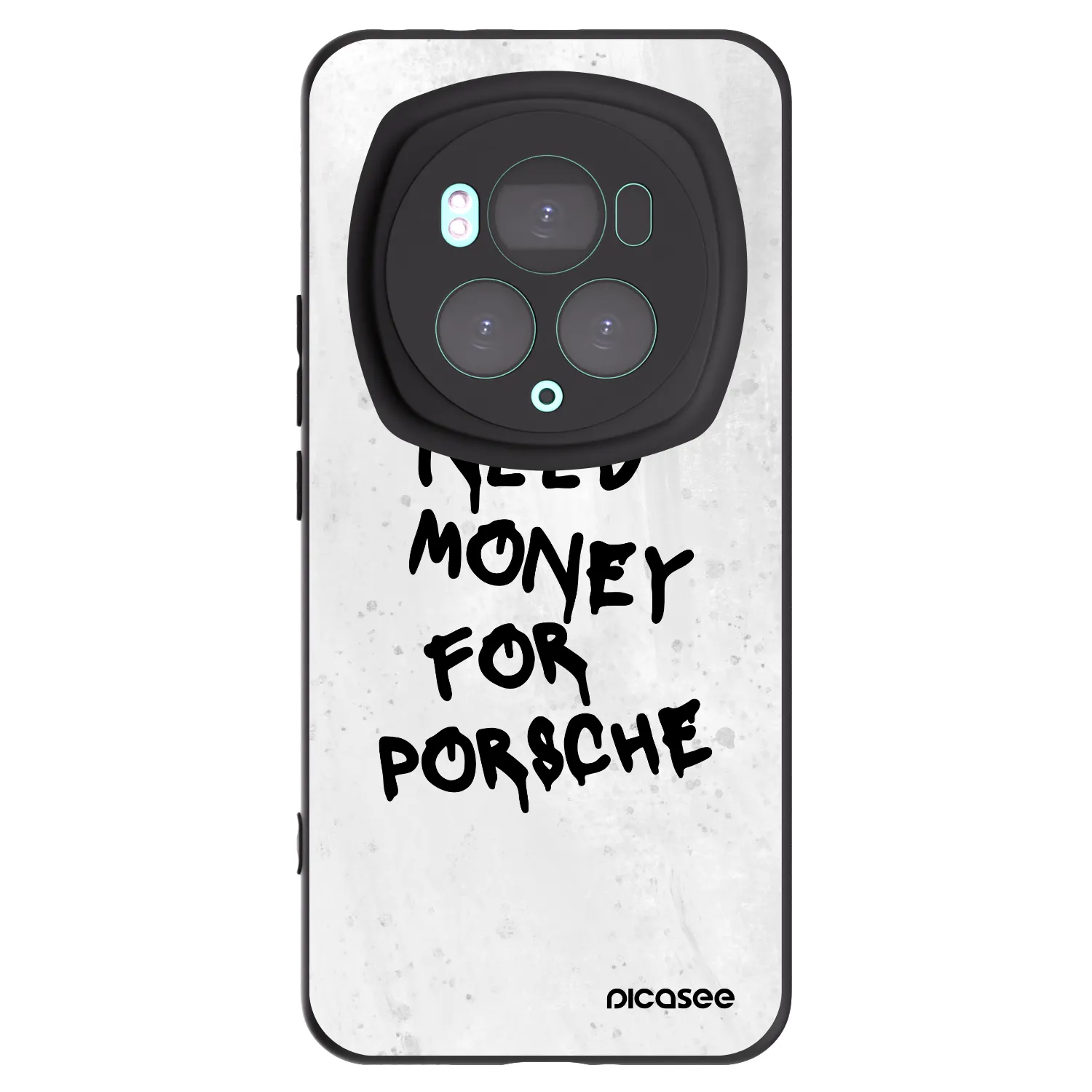 Picasee silikónový čierny obal pre Honor Magic6 Pro - White Dollar