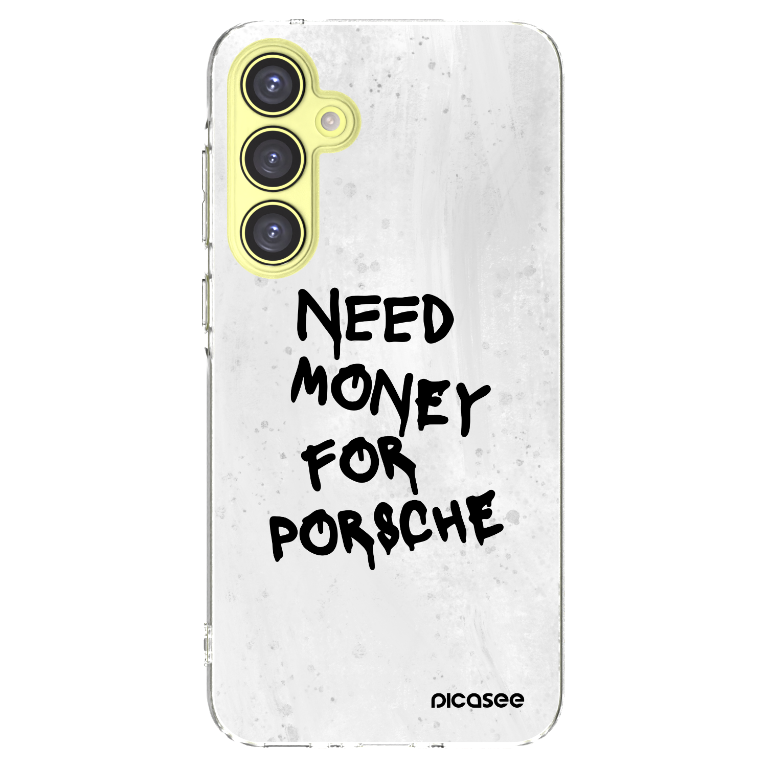 Picasee silikónový prehľadný obal pre Samsung Galaxy A35 5G A356B - White Dollar